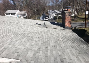 Asphalt Shingles on The Top