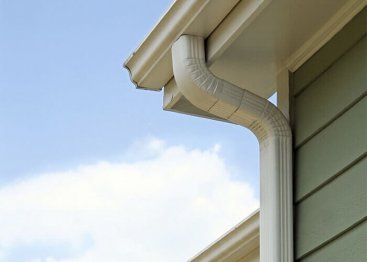 downspout installation - from the bottom downspout installation - from the bottom